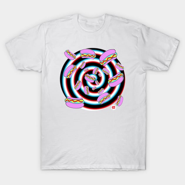 Hypnotic dogs T-Shirt by yannichingaz@gmail.com